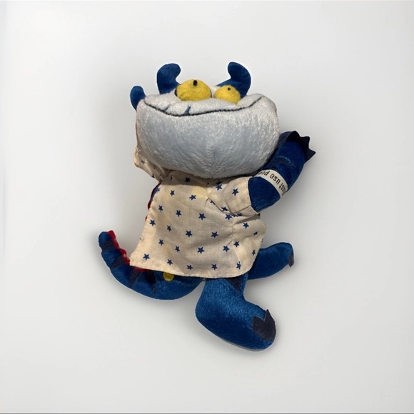 Protonix IV Plush Drug Rep Pharmaceutical Advertising Stuffed Dragon Lizard 6" - Picture 1 of 6